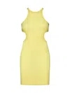 Reina Olga Ele Dress In Pastel Yellow