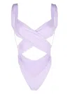 Reina Olga Light Purple Light Purple Exotica Wrap Bikini