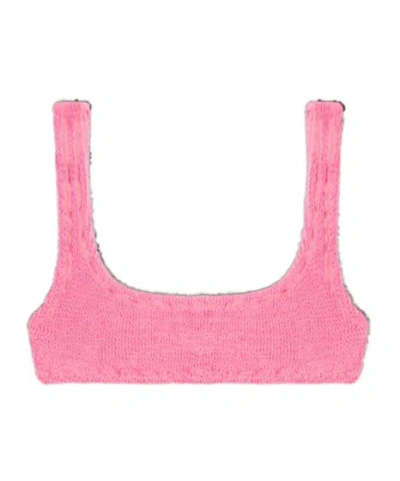 Reina Olga Ginny Bikini Top In Pink
