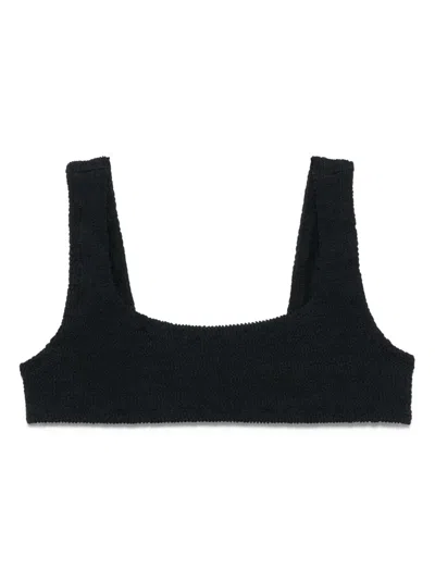 Reina Olga Ginny Bikini Top In Black