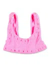 Reina Olga Ginny Bikini Top Skimpy In Hot Pink