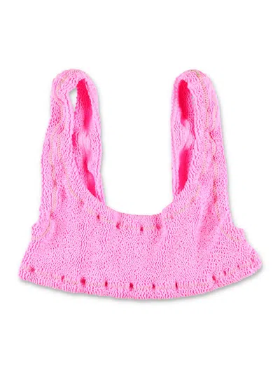 Reina Olga Ginny Bikini Top In Pink