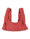 Reina Olga Ginny Bikini Top In Rust