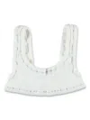 Reina Olga Ginny Bikini Top In White