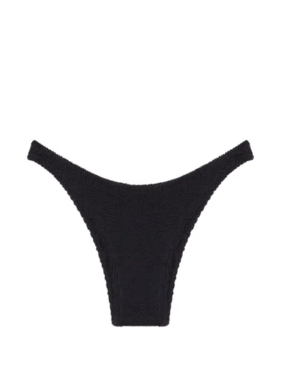 Reina Olga Ginny Bikinihöschen Mit Knitteroptik In Black