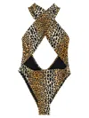 Reina Olga Italian Stallion Swimsuit In Multi