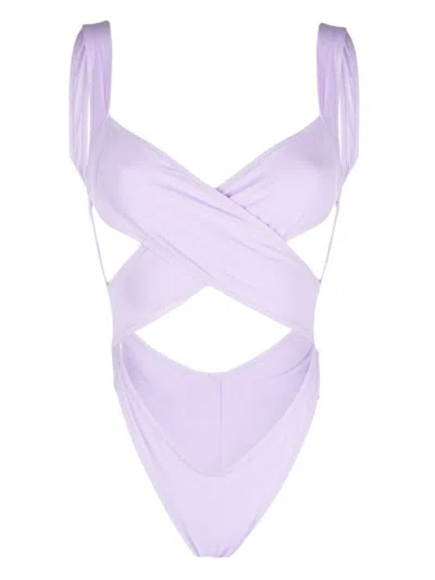 REINA OLGA LIGHT PURPLE LIGHT PURPLE EXOTICA WRAP BIKINI