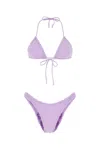 Reina Olga Lilac Stretch Nylon Bikini In Purple