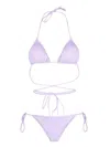 Reina Olga Light Purple Miami Triangle Bikini Set