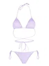 Reina Olga Light Purple Miami Triangle Bikini Set