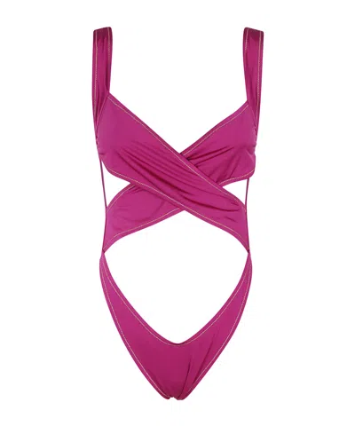 Reina Olga One Piece Swimsuit In Pink