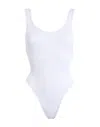 Reina Olga One-piece Swimsuits In White