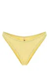 Reina Olga Stretch Nylon Brigitte Bikini Bottom Low-rise In Yellow