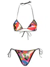 REINA OLGA REINA OLGA 'SAM' MULTI POLYAMIDE BLEND BIKINI SET