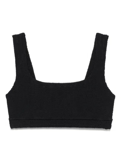 Reina Olga Ginny Bikini Top In Black