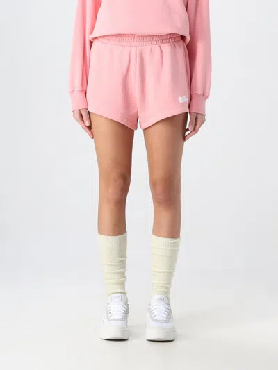Reina Olga Billie Cotton Tennis Shorts In Pink