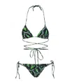 Reina Olga Sleeveless Swimsuit In Green