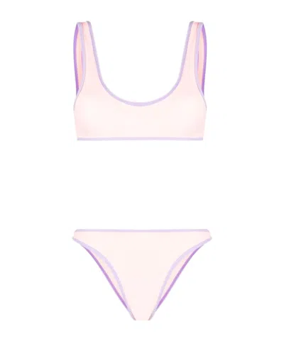 Reina Olga Sleeveless Swimsuit In Pink