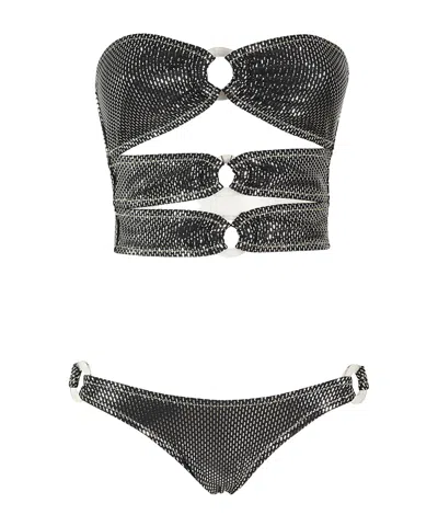 Reina Olga Sleeveless Swimsuit In Black