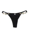 Reina Olga Halter Triangle High-cut Gold Embellishments