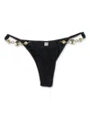 Reina Olga Halter Triangle High-cut Gold Embellishments
