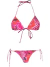 Reina Olga Swimwear In Animal Print