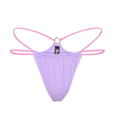 Reina Olga Theresa Bikini Bottoms In Purple