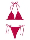 Reina Olga Concetta Beachwear Fuchsia In Pink