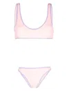 Reina Olga Light Pink Coolio Bikini Set In Pink