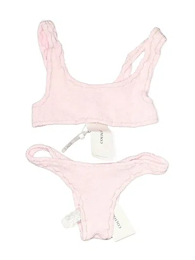 Reina Olga Two Piece Swimsuit In Pink