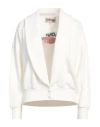 Reina Olga Woman Sweatshirt White Size Xs/s Cotton
