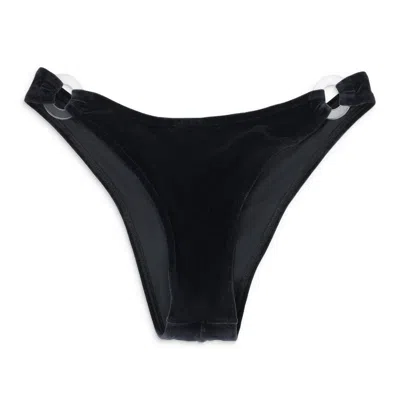 Reine Olga Black Rings Velvet Rings Bikini