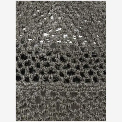 Reinhard Plank Cuffia Mesh Cellulose Bucket Hat In Green