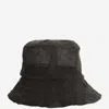 Reinhard Plank Dark Grey Bucket Hat In Dark Grey