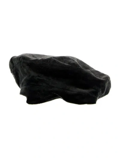 Pre-owned Reinhard Plank Elasticized Newsboy Cap In Gray