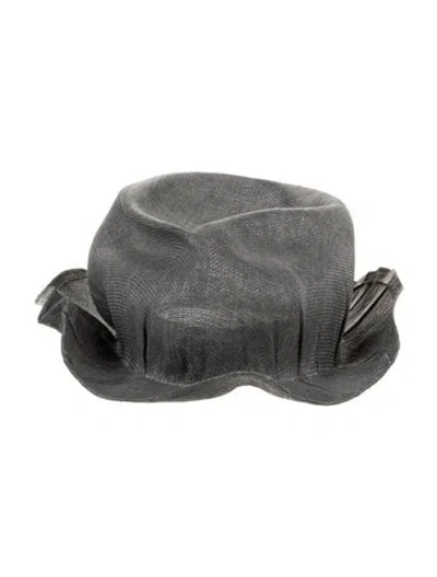 Pre-owned Reinhard Plank Hat In Gray