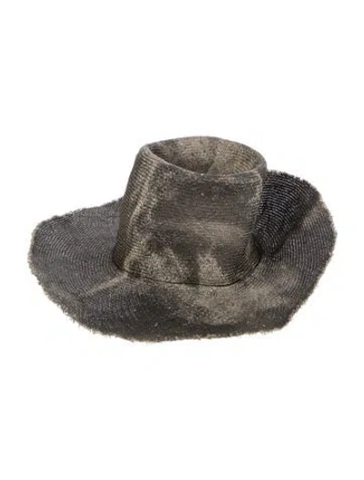 Pre-owned Reinhard Plank Hat In Neutrals
