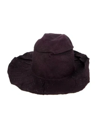 Pre-owned Reinhard Plank Hat In Purple