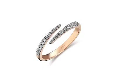 Reis Jewellery Women's Claw White - Rose Gold