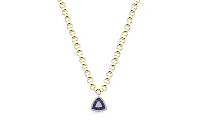 Reis Jewellery Women's Gold / Blue Ubuntu Desert Sapphire In Multi