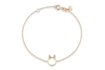 Reis Jewellery Women's Gold Cat Bracelet