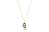 Reis Jewellery Women's Gold / Green / Yellow Esperanza Eye Mini In Multi