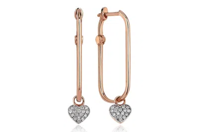 Reis Jewellery Women's Gold / White Debut Heart Line - Gold In Multi