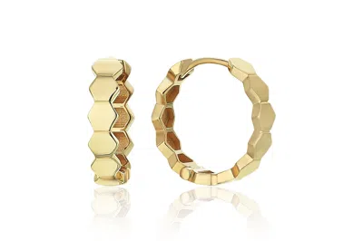 Reis Jewellery Women's Honey Hoops - Gold