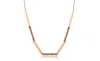 Reis Jewellery Women's Rose Gold African Rope Chain In Gold
