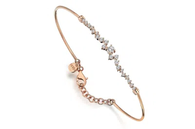 Reis Jewellery Women's Rose Gold Queen Feraye Diamond Bracelet