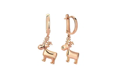 Reis Jewellery Women's Rose Gold The Ren Earring