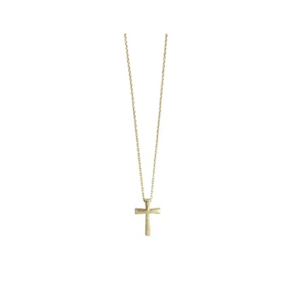 Reis Jewellery Women's Simple Cross - Gold