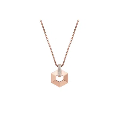 Reis Jewellery Women's Xl Slope - Rose Gold