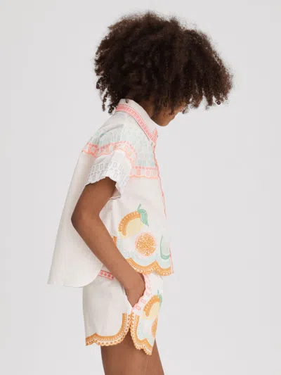 Reiss Kids' 10 Years In White